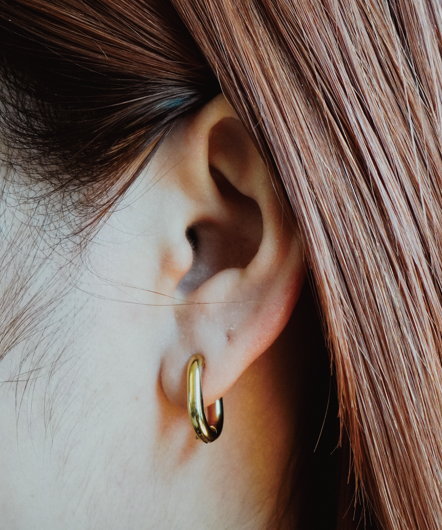 【国内即発】≪GISEL B.≫ オーバル 2WAY フープ ピアス ピアス／Gisel B（ジゼルベー）｜愛着を持ってずっと使いたい
